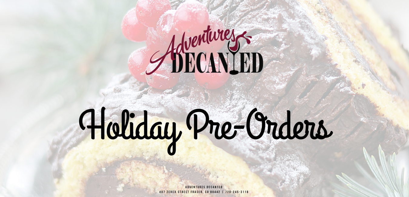 HOLIDAY PRE-ORDERS