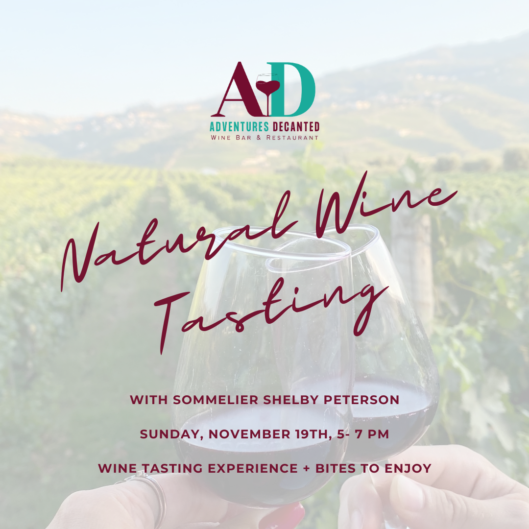 Natural Wine Tasting with Sommelier Shelby Peterson