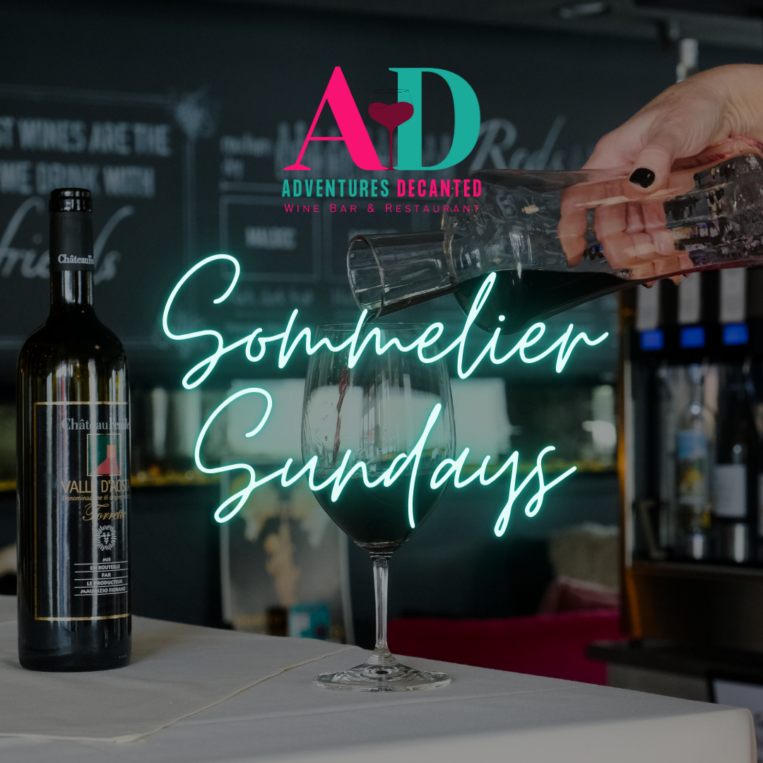 Sommelier Sundays: BUY ONE GLASS GET ONE FREE!